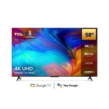 Televisor TCL 58" Pulgadas - 147 Cm 4K-UHD LED - Smart Tv - Google Tv